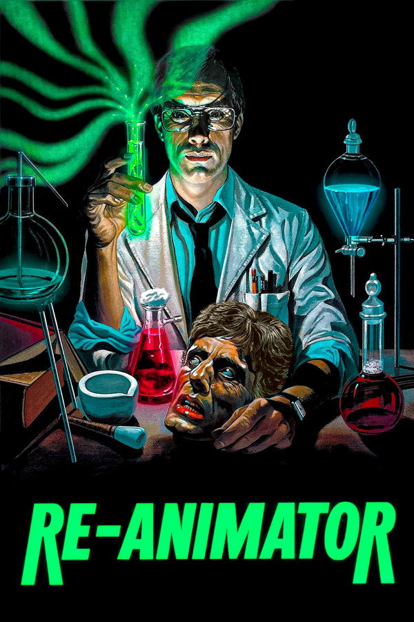 Re-Animator (1985) - Premium Movie Poster