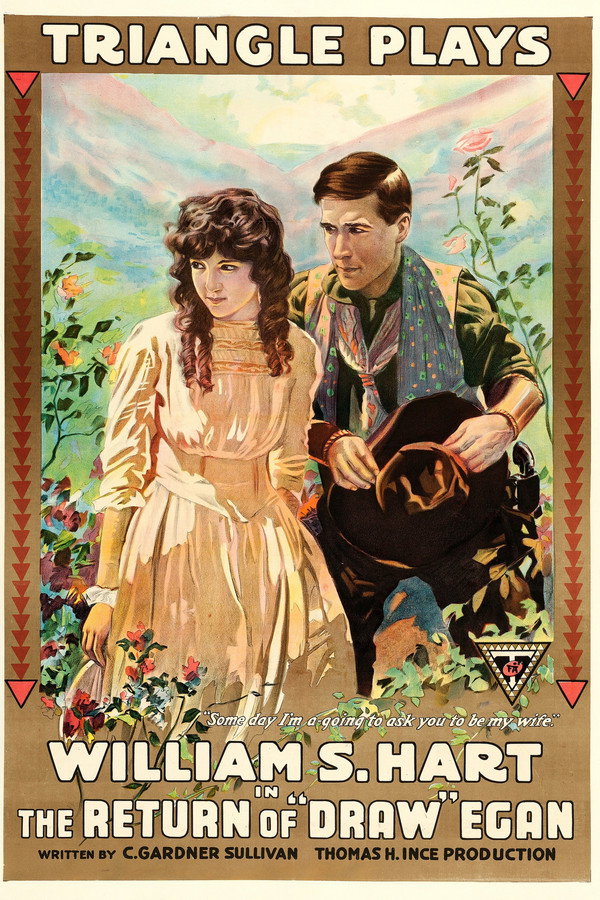 The Return of Draw Egan (1916) - Premium Movie Poster