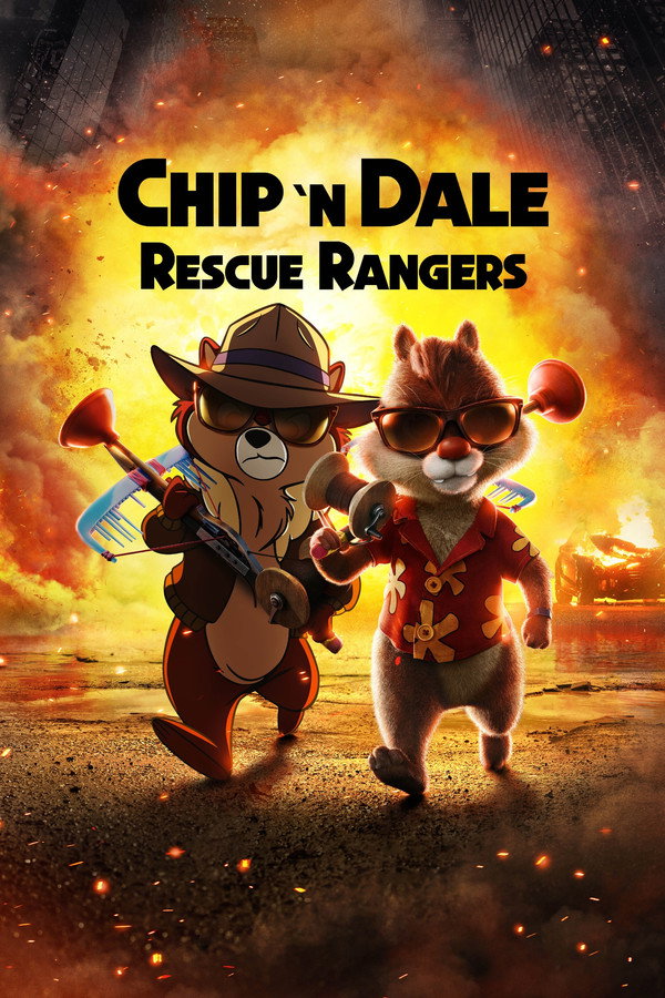 Chip 'n Dale: Rescue Rangers (2022) - Premium Movie Poster