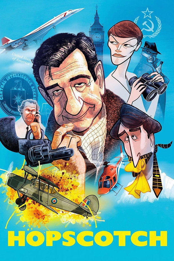 Hopscotch (1980) - Premium Movie Poster