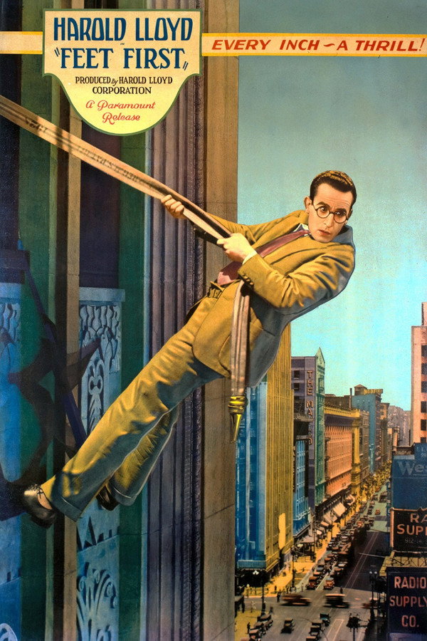 Feet First (1930) - Premium Movie Poster