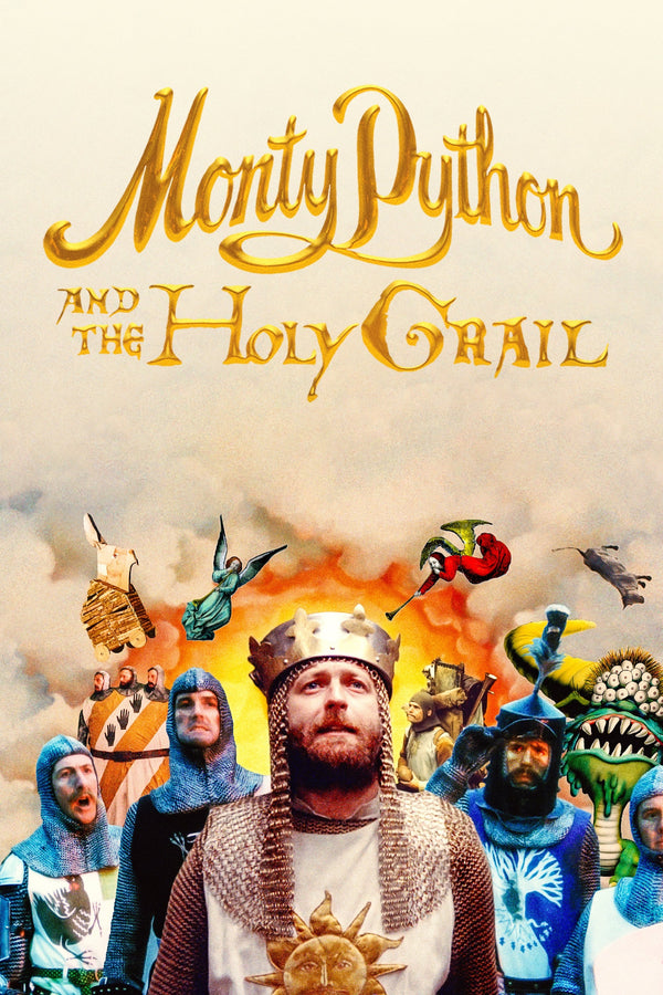 Monty Python and the Holy Grail (1975) - Premium Movie Poster