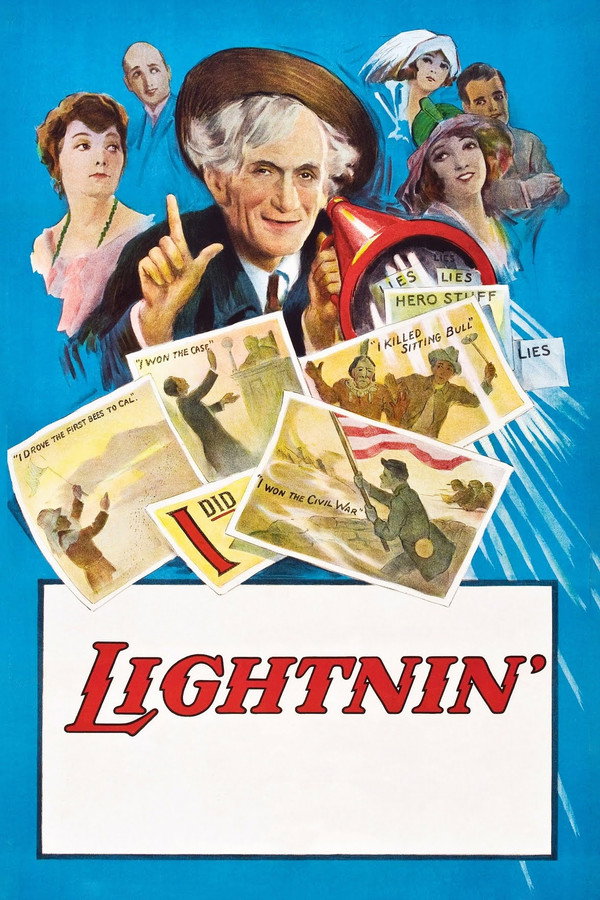 Lightnin' (1925) - Premium Movie Poster