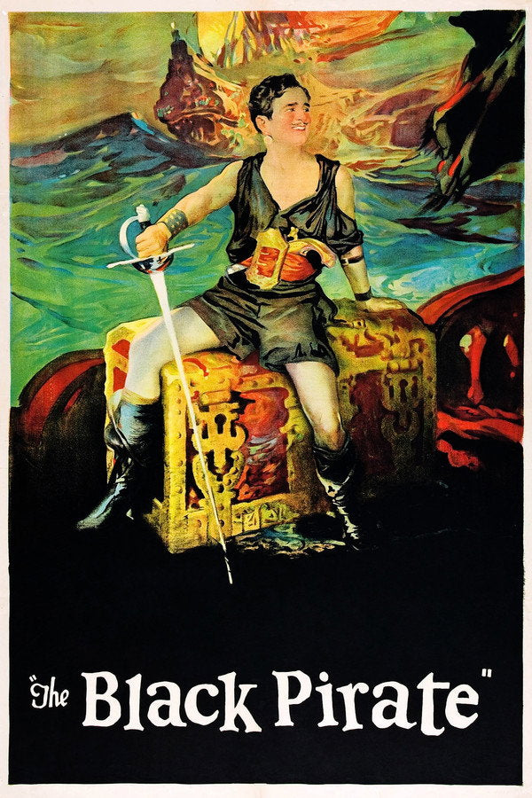 The Black Pirate (1926) - Premium Movie Poster