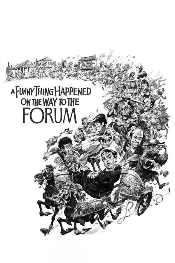A Funny Thing Happened on the Way to the Forum (1966) - Premium Movie Poster