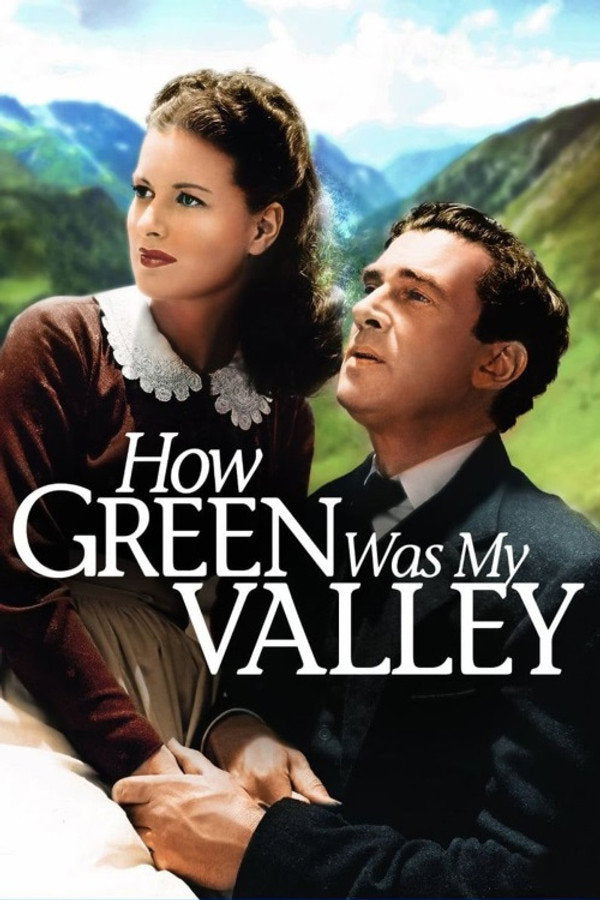 How Green Was My Valley (1942) - Premium Movie Poster