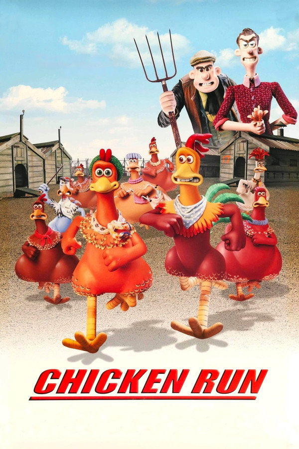 Chicken Run (2000) - Premium Movie Poster