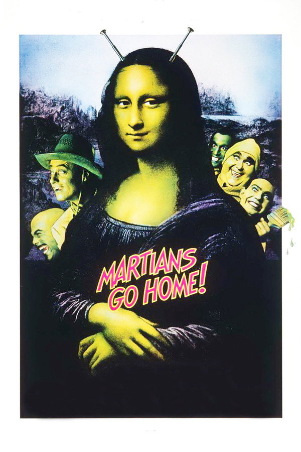 Martians Go Home (1990) - Premium Movie Poster