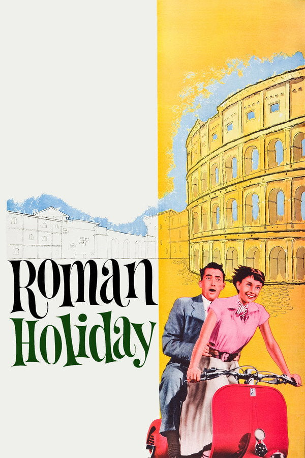 Roman Holiday (1953) - Premium Movie Poster