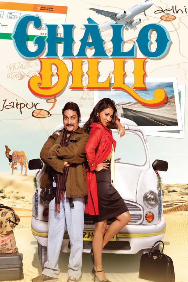 Chalo Dilli (2011) - Premium Movie Poster