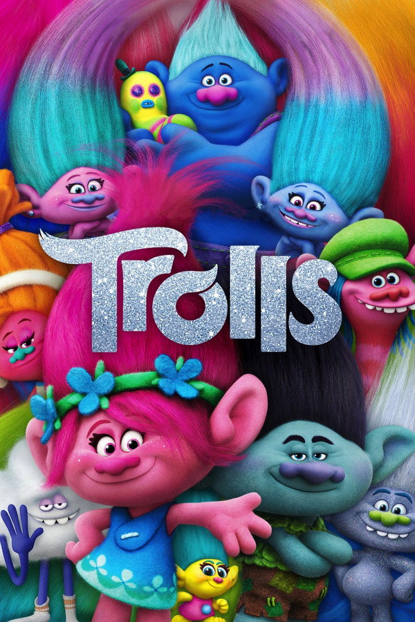 Trolls (2016) - Premium Movie Poster
