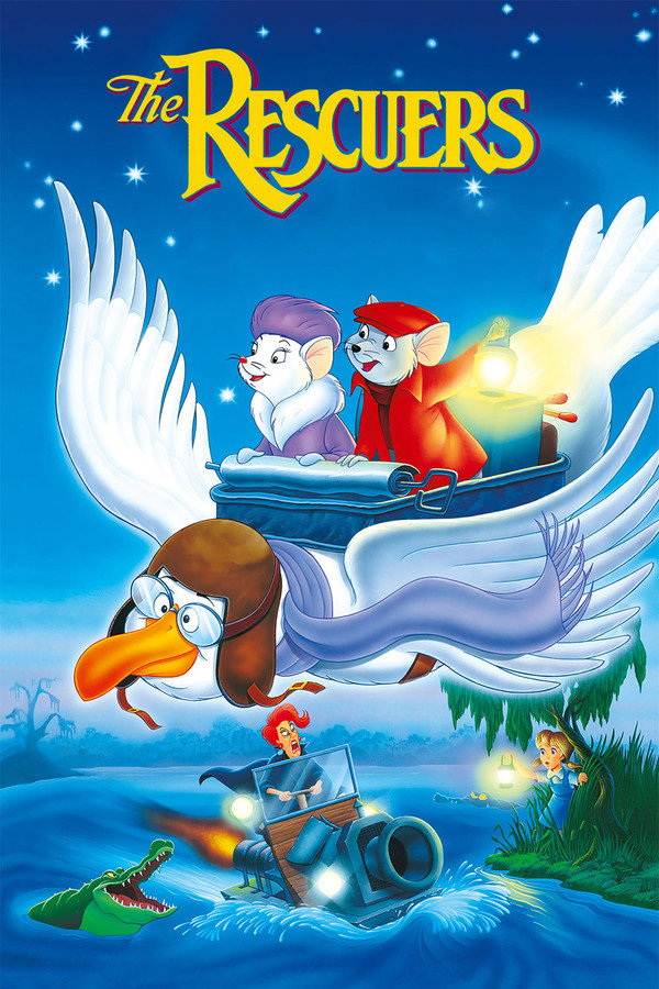 The Rescuers (1977) - Premium Movie Poster