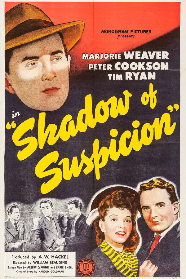 Shadow of Suspicion (1944) - Premium Movie Poster