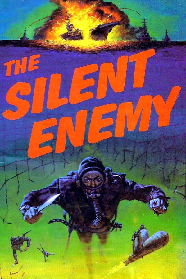 The Silent Enemy (1958) - Premium Movie Poster