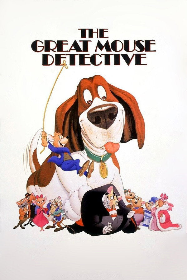 The Great Mouse Detective (1986) - Premium Movie Poster