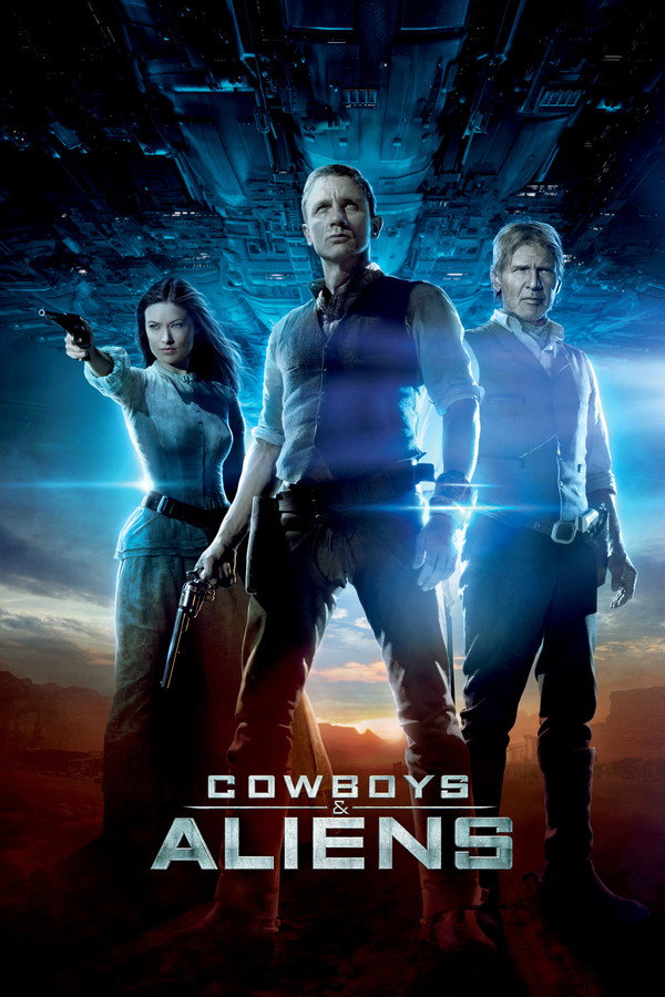Cowboys & Aliens (2011) - Premium Movie Poster