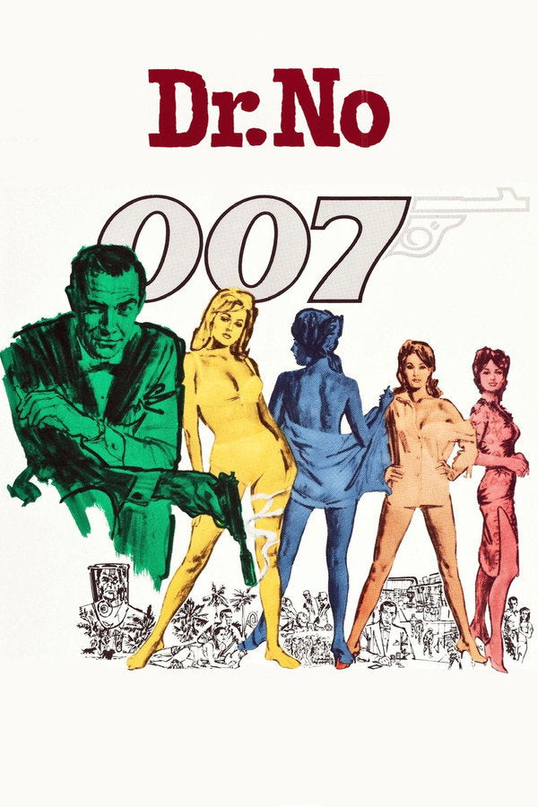 Dr. No (1962) - Premium Movie Poster