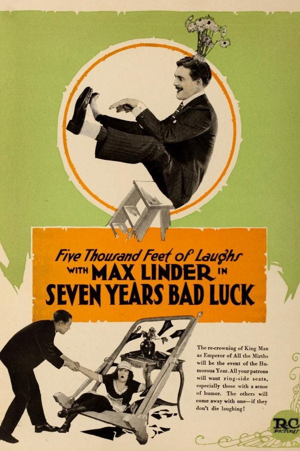 Seven Years Bad Luck (1921) - Premium Movie Poster