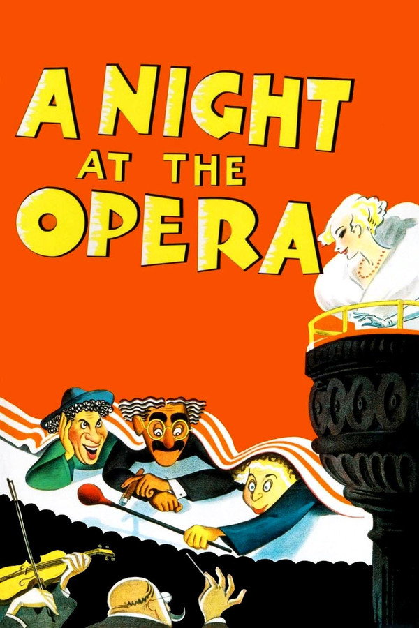 A Night at the Opera (1935) - Premium Movie Poster