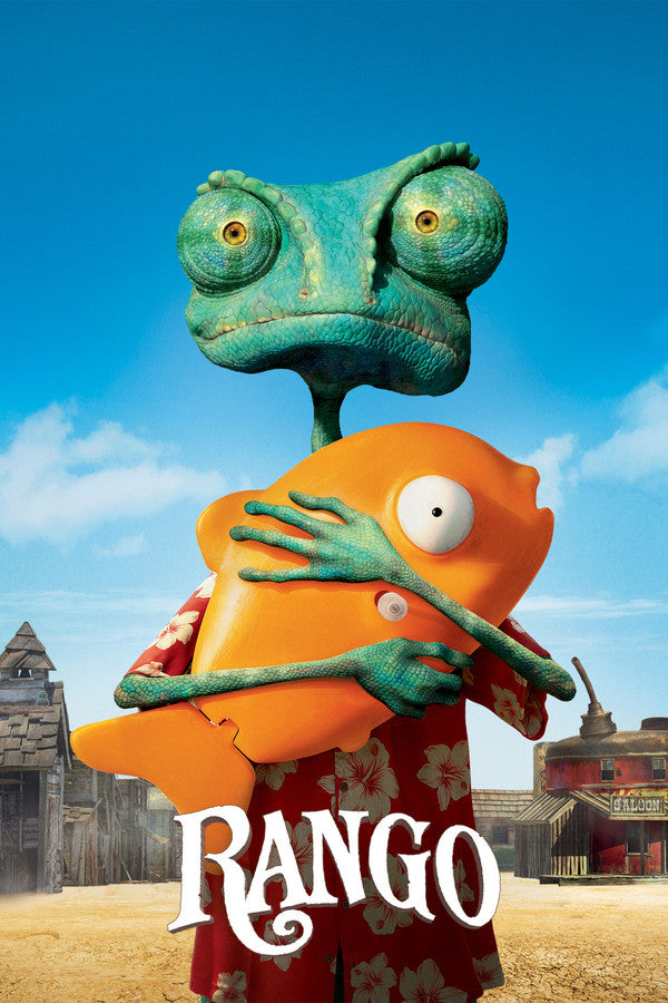 Rango (2011) - Premium Movie Poster