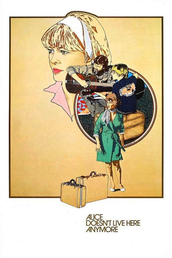 Alice Doesn't Live Here Anymore (1975) - Premium Movie Poster