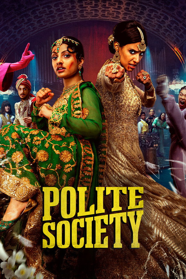 Polite Society (2023) - Premium Movie Poster
