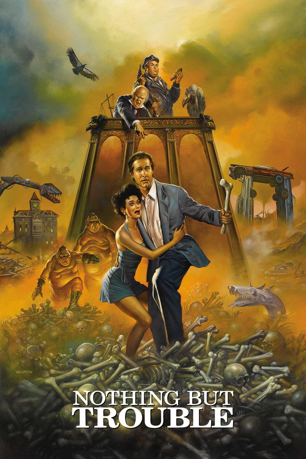 Nothing But Trouble (1991) - Premium Movie Poster