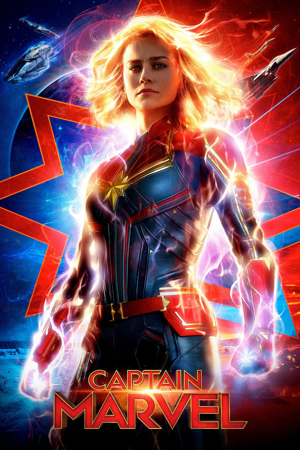 Captain Marvel (2019) - Premium Movie Poster