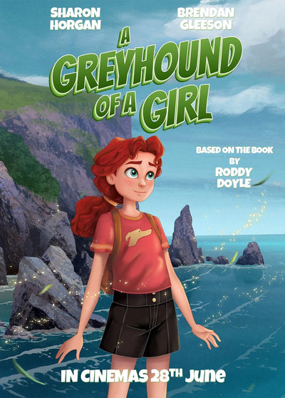 A Greyhound of a Girl (2023) Animated Poster Art - Premium Movie Poster