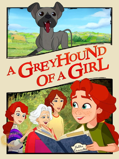 A Greyhound of a Girl 2023 Animated Wall Art Print - Premium Movie Poster