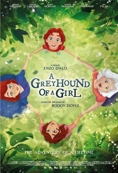 A Greyhound of a Girl (2023) Animation Poster Art - Premium Movie Poster