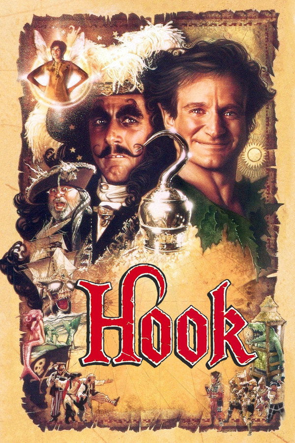 Hook (1991) - Premium Movie Poster