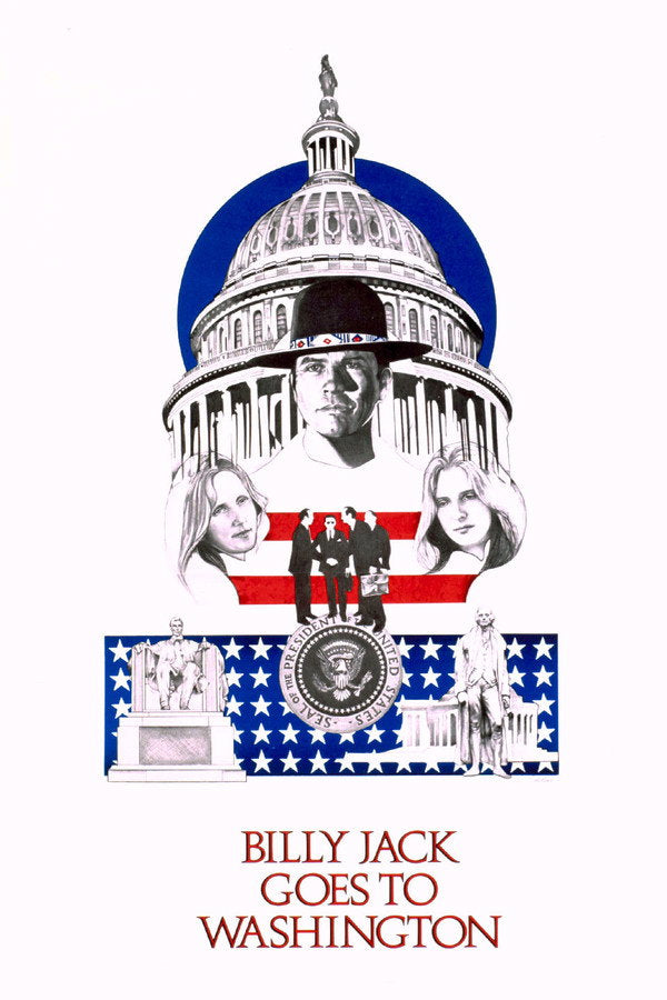 Billy Jack Goes to Washington (1977) - Premium Movie Poster