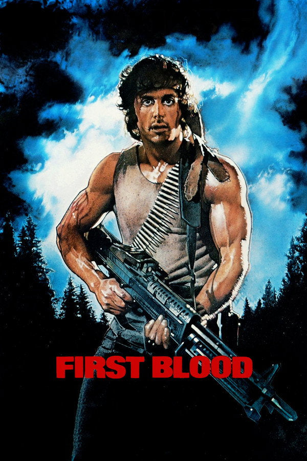First Blood (1982) - Premium Movie Poster