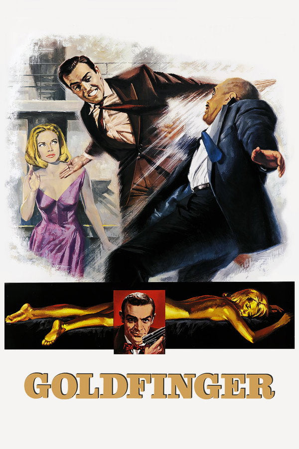 Goldfinger (1965) - Premium Movie Poster