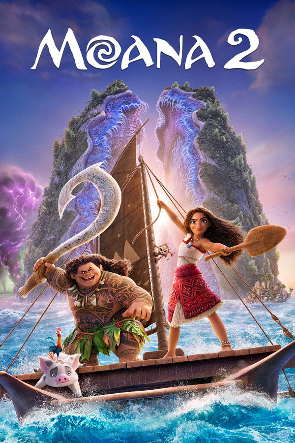 Moana 2 (2024) - Premium Movie Poster