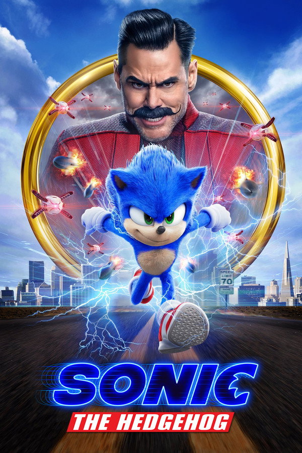 Sonic the Hedgehog (2020) - Premium Movie Poster