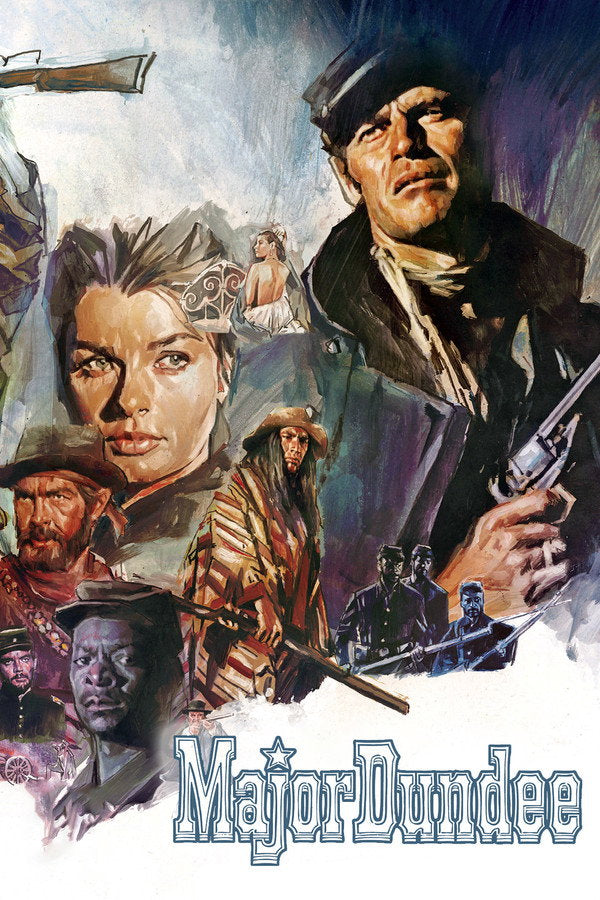 Major Dundee (1965) - Premium Movie Poster