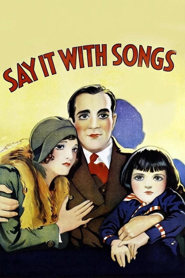 Say It with Songs (1930) - Premium Movie Poster