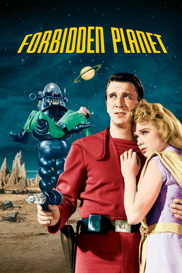 Forbidden Planet (1958) - Premium Movie Poster