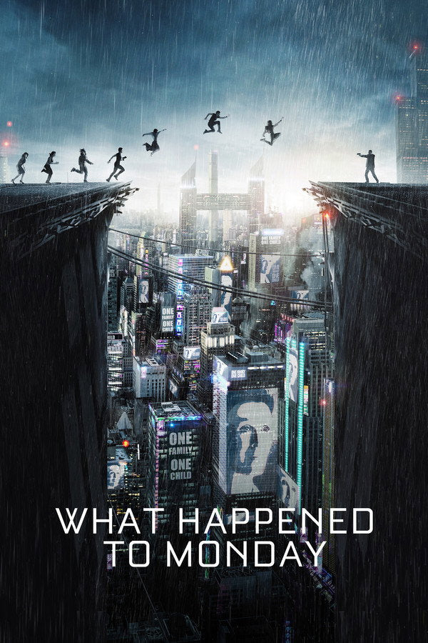 What Happened to Monday (2017) - Premium Movie Poster