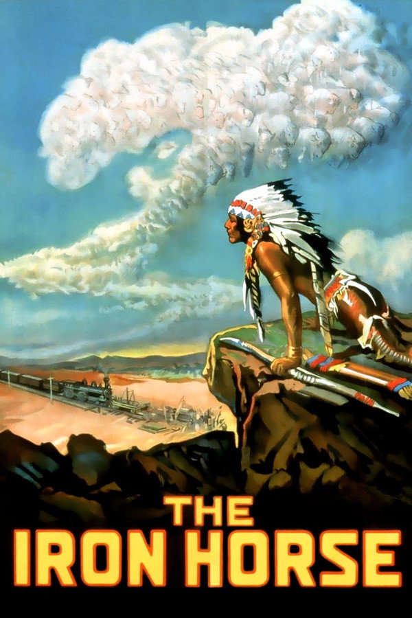 The Iron Horse (1925) - Premium Movie Poster