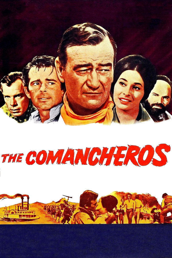 The Comancheros (1961) - Premium Movie Poster