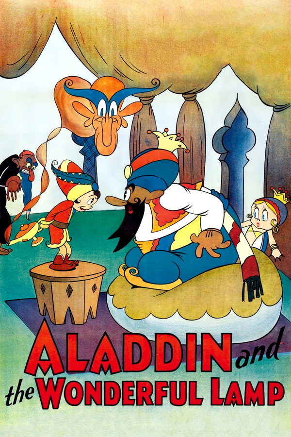 Aladdin and the Wonderful Lamp (1917) - Premium Movie Poster