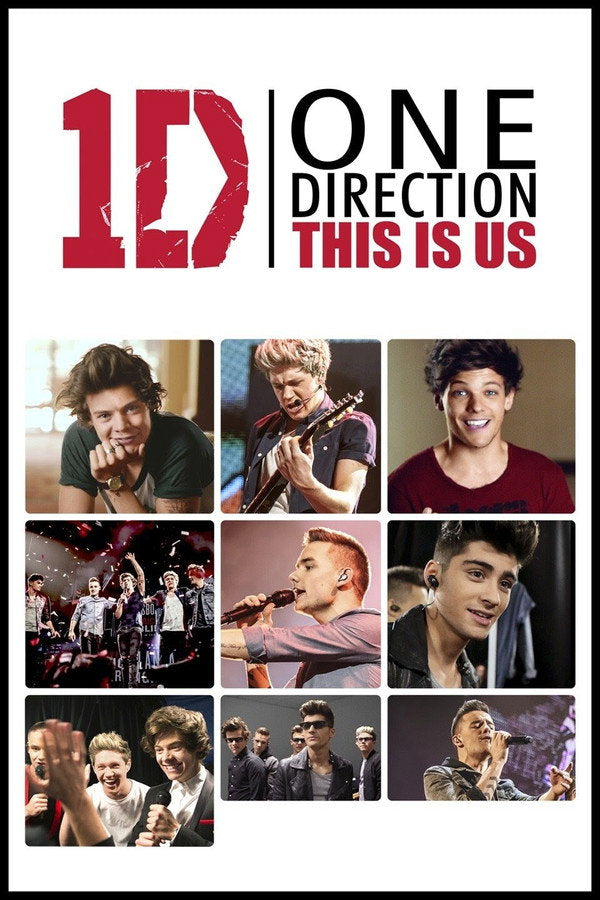 One Direction: This Is Us (2013) - Premium Movie Poster