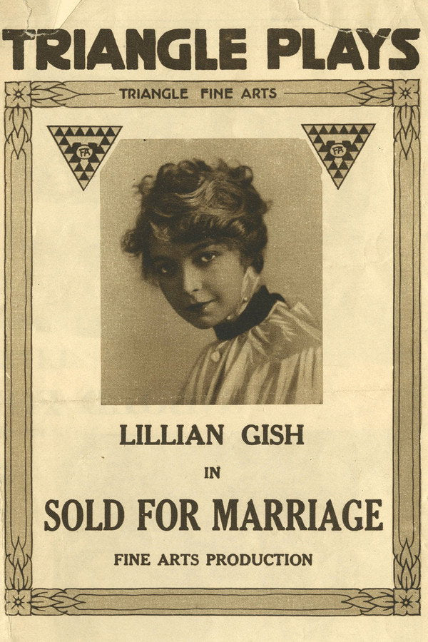 Sold for Marriage (1916) - Premium Movie Poster
