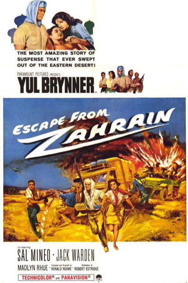 Escape from Zahrain (1962) - Premium Movie Poster