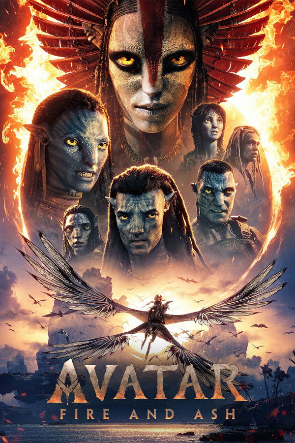 Avatar: Fire and Ash (2025) - Premium Movie Poster