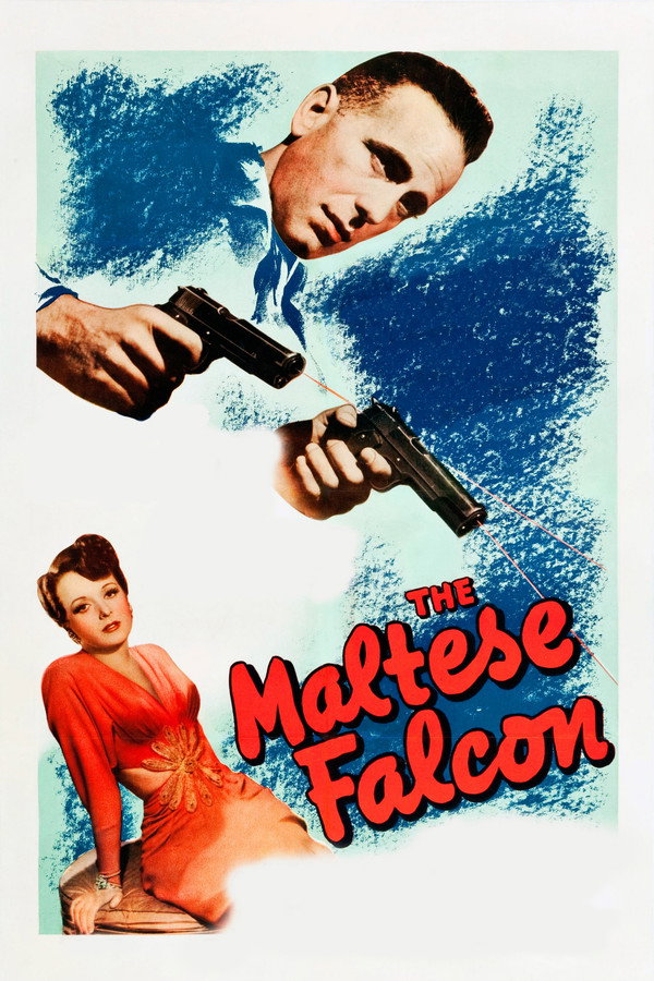 The Maltese Falcon (1941) - Premium Movie Poster