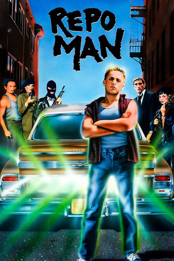 Repo Man (1984) - Premium Movie Poster
